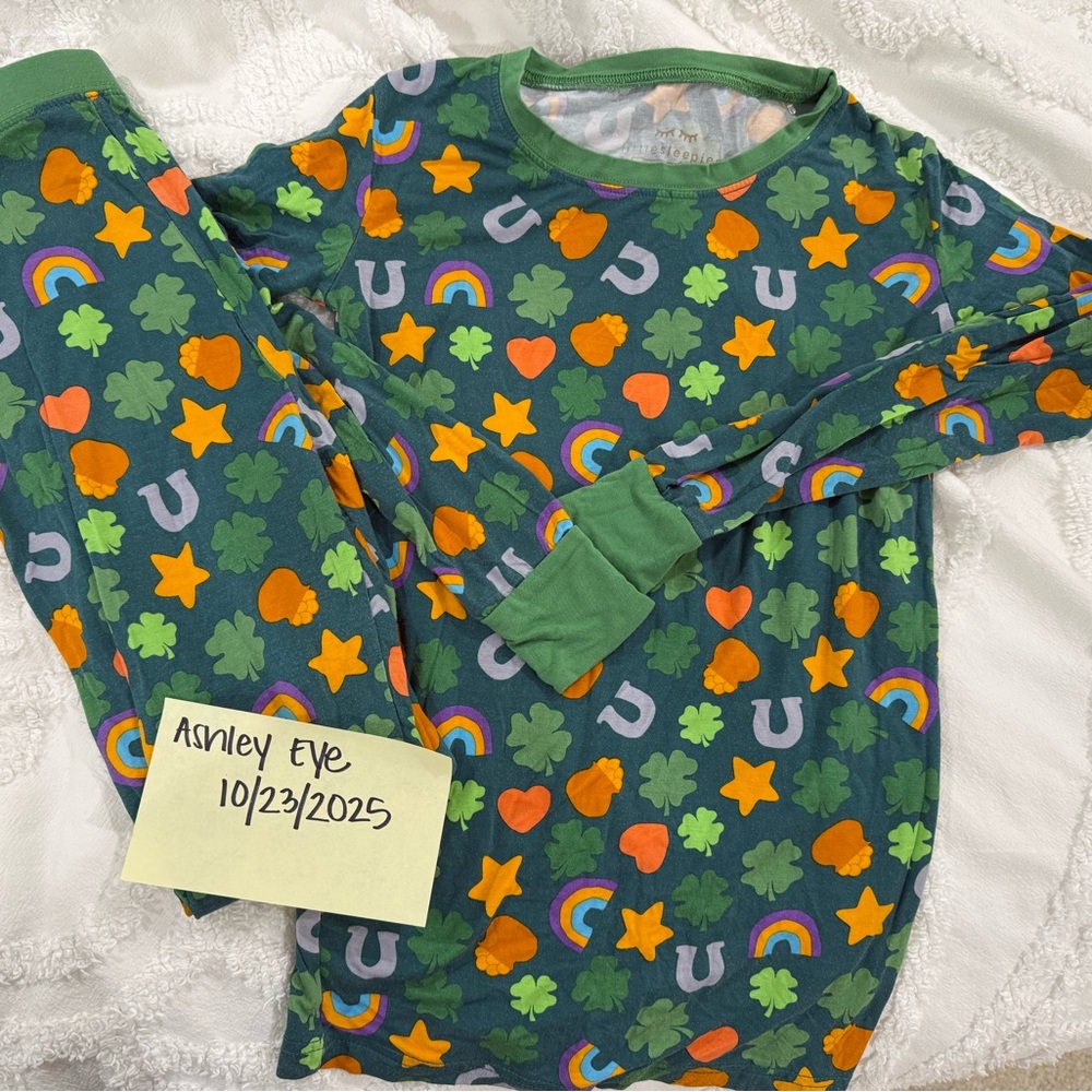 Little Sleepies St Pattys Day Pajama - 9/10